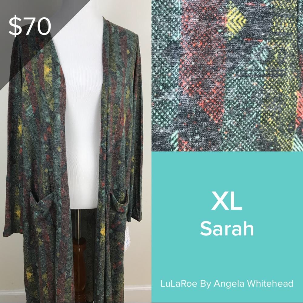 LuLaRoe Sarah XL - Duster - Soft and comfy!